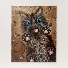 Puzzle Cat 4 - Wet