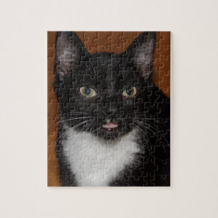 PUZZLE CAT BLANCO Y NEGRO