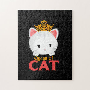 Puzzle Cat Lover Soy Una Reina De Gato