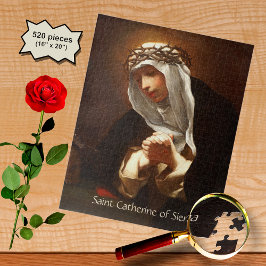 Puzzle Catalina de Siena (Franceschini) Vertical