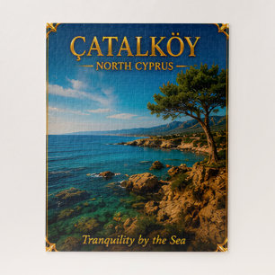 Puzzle Catalkoy Norte de Chipre Costera Naturaleza Memori