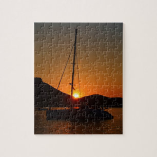 Puzzle Catamarán al atardecer Ibiza.JPG