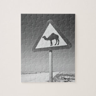 Puzzle Catar, Al Zubarah. Señal de cruce de camellos - Ca