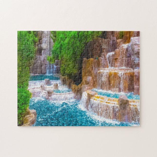 Puzzle Catarata de Las Vegas Nevada. (Horizontal)