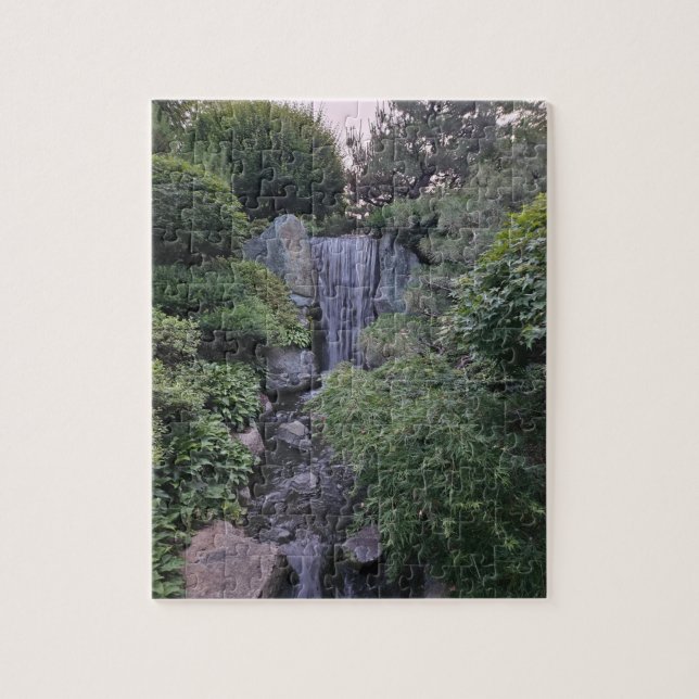 Puzzle Catarata del Jardín Botánico de St. Louis (Vertical)