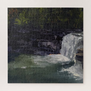 Puzzle Catarata Impresionista Original Challenging