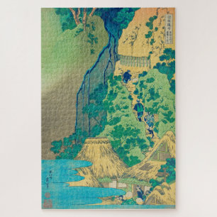 Puzzle Catarata japonesa Woodblock Kiyo Tokaido