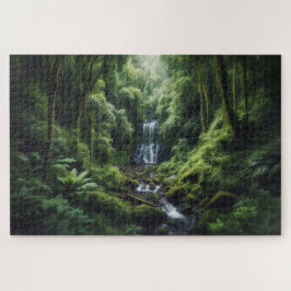 Puzzle Catarata oculta - Un paisaje impresionante