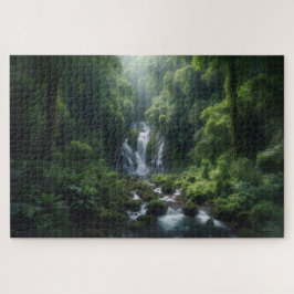 Puzzle Catarata oculta - Un paisaje impresionante