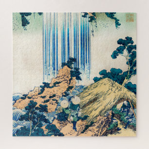 Puzzle Catarata Yoro Provincia de Mino por Katsushika Hok