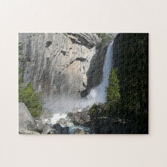 Puzzle Cataratas bajas yosemitas del Parque Nacional Yose (Horizontal)