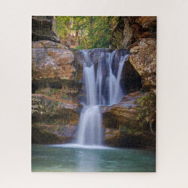Puzzle Cataratas | Cataratas de cedro, Ohio (Vertical)