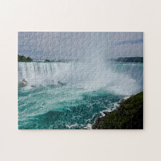 Puzzle Cataratas de Niágara y sus impresionantes vistas a (Horizontal)