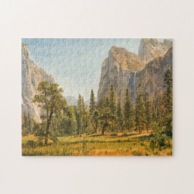 Puzzle Cataratas de velo para novias, California | Albert (Horizontal)