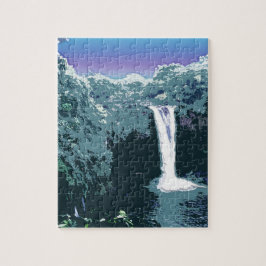 Puzzle Cataratas del arco iris, Hawái