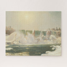 Cataratas del Niágara en invierno (hielo en el agu