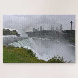 Puzzle Cataratas del Niágara en la niebla, Nueva York
