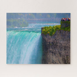 Puzzle Cataratas Horseshoe de Niagara.