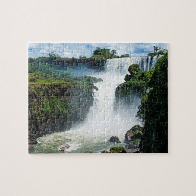 Puzzle Cataratas Iguazú Rodeadas Por La Selva (Horizontal)