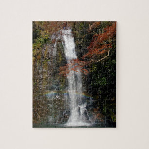 Puzzle Cataratas Minoh en la prefectura de Minoh Osaka en
