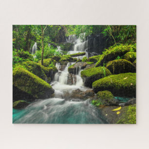 Puzzle Cataratas Montaña Phu Tub Berk, Tailandia