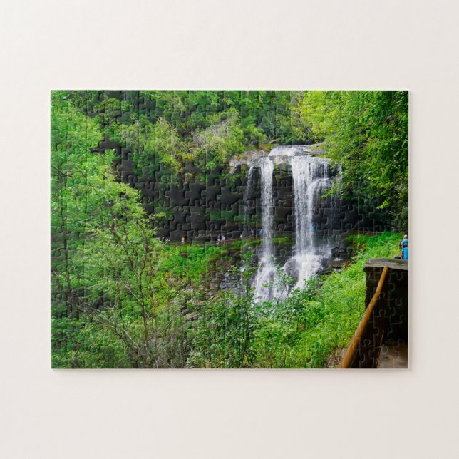 Puzzle Cataratas secas en Carolina del Norte. (Horizontal)