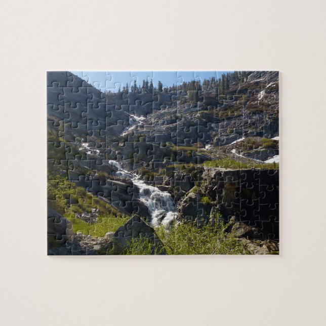 Puzzle Cataratas Tokopah I en el Parque Nacional Sequoia (Horizontal)