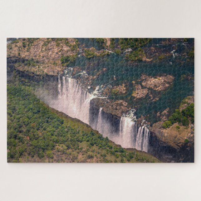 Puzzle Cataratas Victoria: Corazón de África (Horizontal)