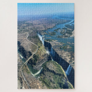 Puzzle Cataratas Victoria: Maravilla Natural de África