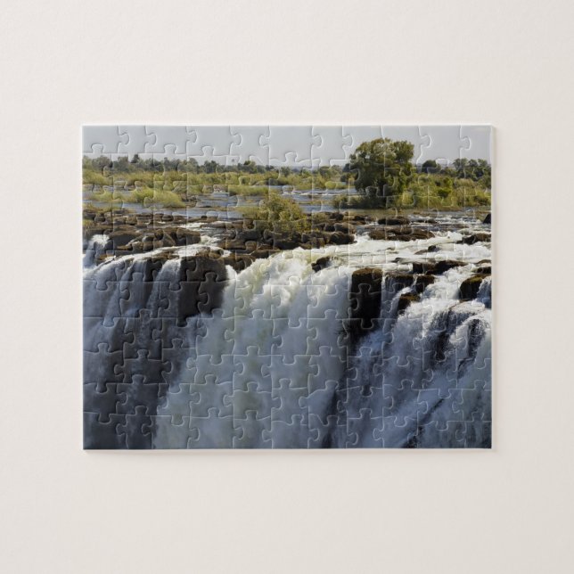Puzzle Cataratas Victoria, río Zambesi, Zambia.2 (Horizontal)