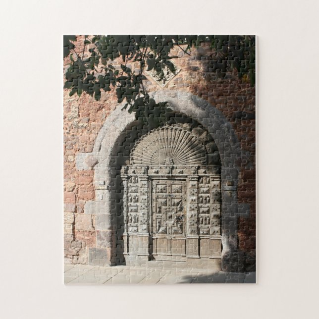 Puzzle Catedral cercana, Exeter, Devon, Reino Unido (Vertical)