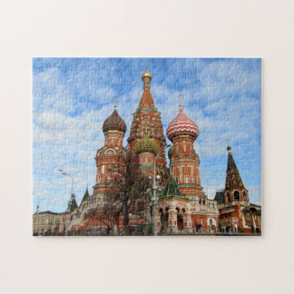 Puzzle Catedral de Basil en la Plaza Roja en Moscú