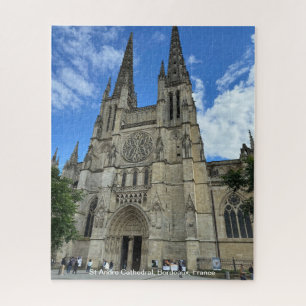 Puzzle Catedral de Burdeos, (Saint-André de Bordeaux) sob
