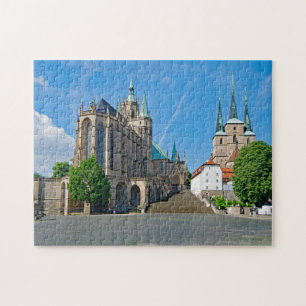 Puzzle Catedral de Erfurt Alemania.