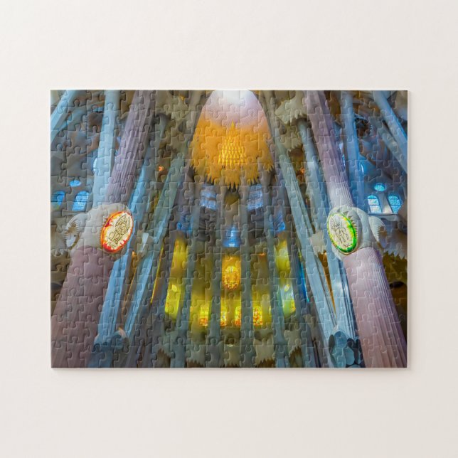 Puzzle Catedral de la Sagrada Familia. (Horizontal)