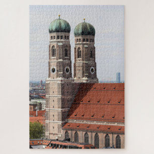 Puzzle Catedral de Munich Frauenkirche - 20x30 - 1014 pcs