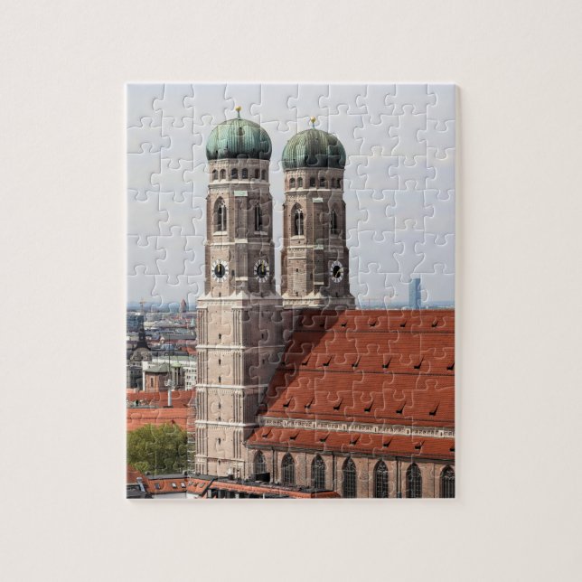 Puzzle Catedral de Munich Frauenkirche - 8x10 - 110 pcs. (Vertical)