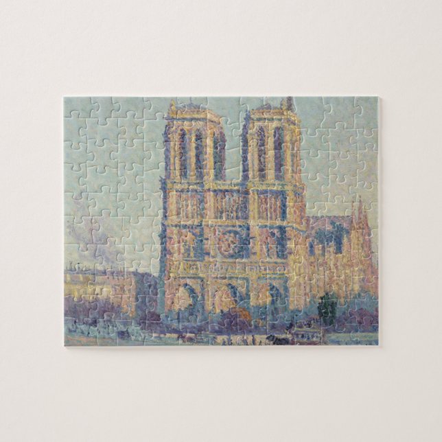 Puzzle Catedral de Notre Dame de París Pintura clásica de (Horizontal)