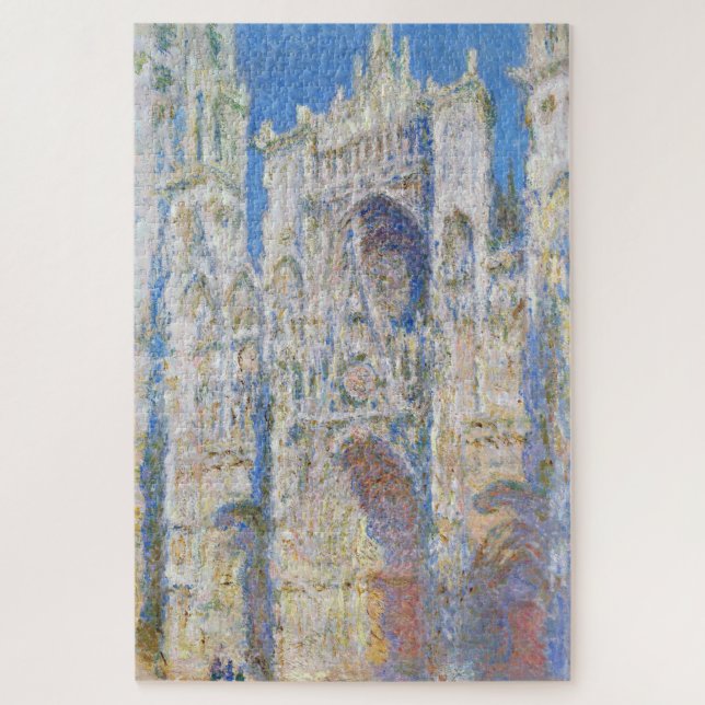 Puzzle Catedral de Rouen (luz del sol), Monet (Vertical)