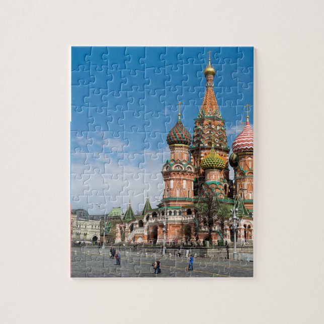 Puzzle Catedral de San Basil en Moscú (Vertical)