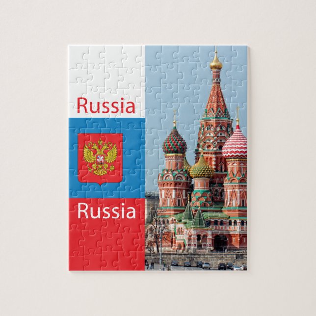 Puzzle Catedral de San Basil. Rusia (Vertical)