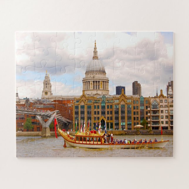 Puzzle Catedral de San Pablo de Londres. (Horizontal)