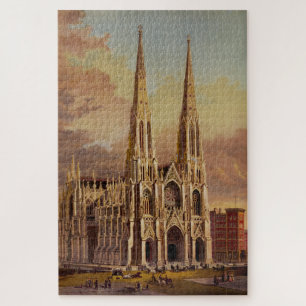 Puzzle Catedral de San Patricio en el centro de Manhattan
