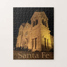 Puzzle Catedral de Santa Fe San Francisco de noche