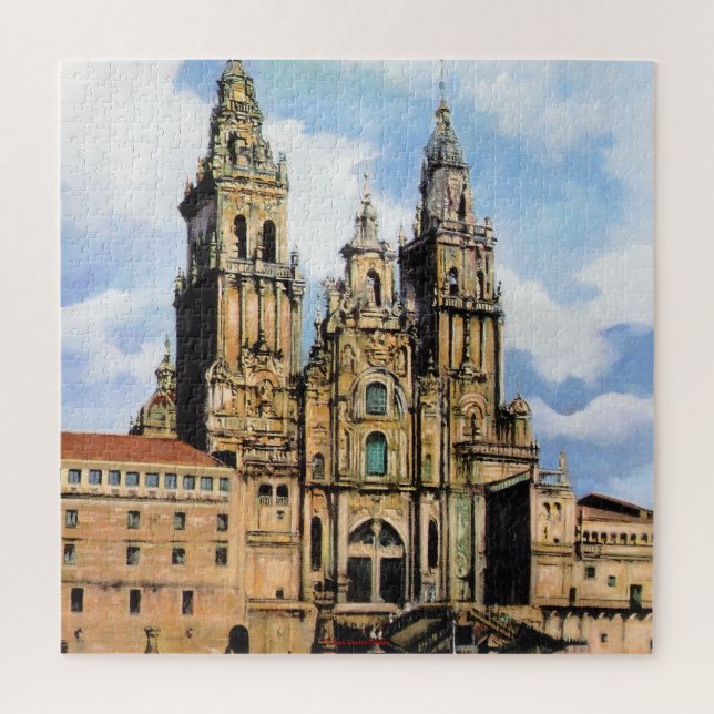Puzzle Catedral de Santiago de Compostela (Vertical)
