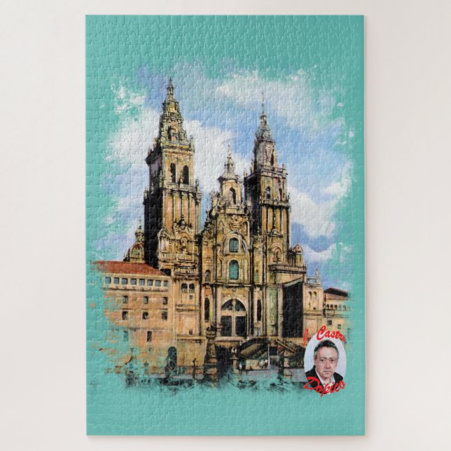 Puzzle Catedral de Santiago de Compostela (Vertical)