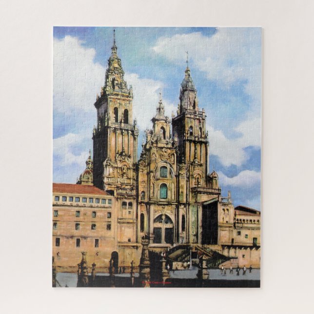 Puzzle Catedral de Santiago de Compostela (Vertical)