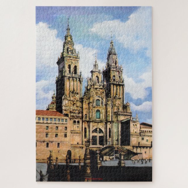 Puzzle Catedral de Santiago de Compostela (Vertical)