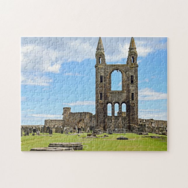 Puzzle Catedral de St Andrews Escocia (Horizontal)