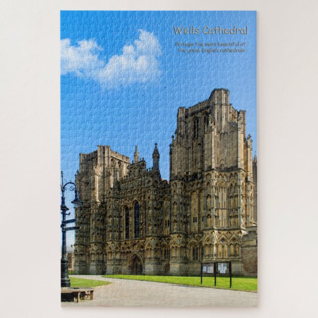 Puzzle Catedral de Wells. (Vertical)
